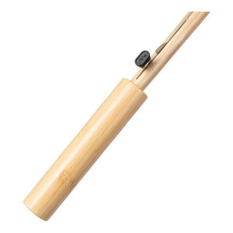 Parapluie golf automatique en rPET 190T Milan noir | sans marquage