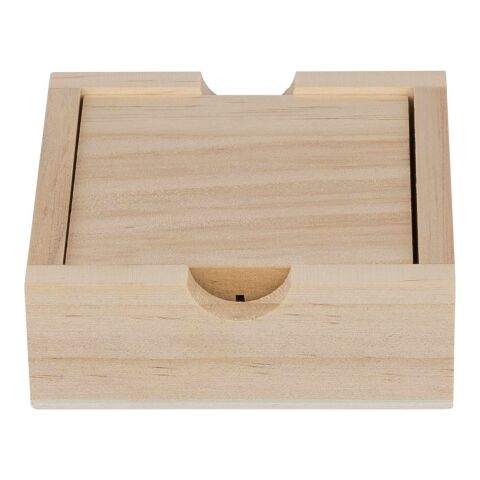 Mini Sudoku en bois de pin Kenza brun | sans marquage