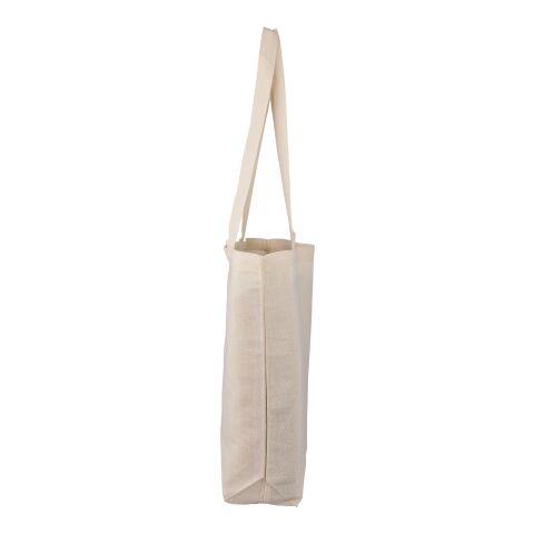 Sac shopping en coton Oeko-Tex® 140 g/m2 Isak beige | sans marquage