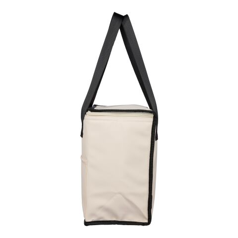 Sac isotherme en PU recyclé Adira beige | sans marquage