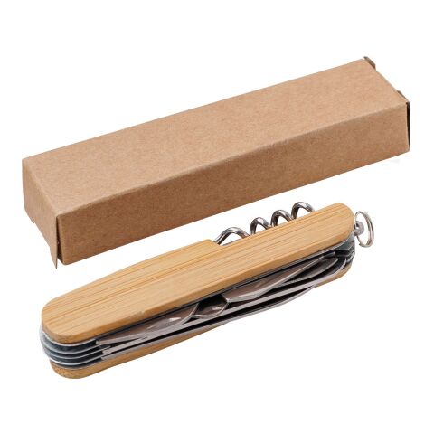 Canif en bambou marron clair | sans marquage | non disponible | non disponible