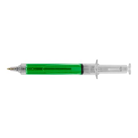 Stylo bille en plastique, mine noire. vert clair | sans marquage | non disponible | non disponible