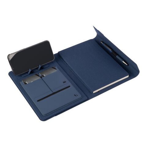 Conférencier A5 en rPET Tamara bleu | sans marquage | non disponible | non disponible