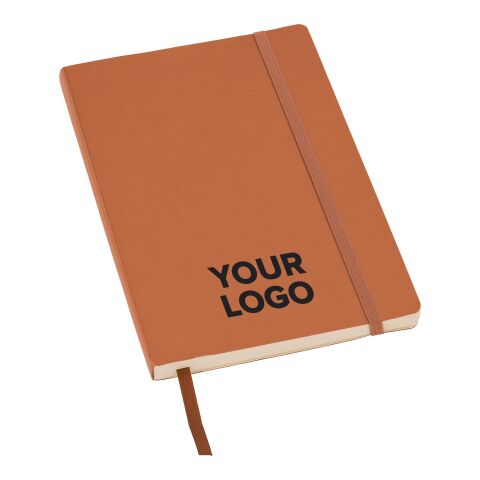 Carnet A5 avec couverture souple en PU Mireia blanc | sans marquage | non disponible | non disponible