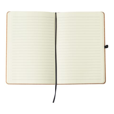 Carnet A5 en cuir recyclé Gianna noir | sans marquage | non disponible | non disponible