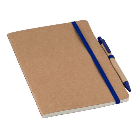 Carnet A5 en carton recyclé Theodore bleu cobalt | sans marquage | non disponible | non disponible