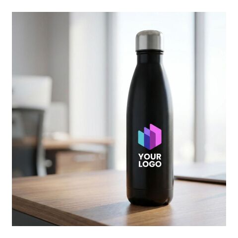 Gourde isotherme en acier inoxydable recyclé de 500 ml Clifford argent | sans marquage | non disponible | non disponible