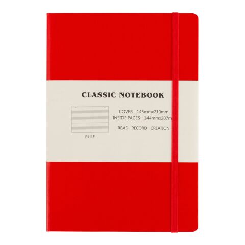 Carnet A5 de 128 pages lignées Chanelle rouge | sans marquage | non disponible | non disponible