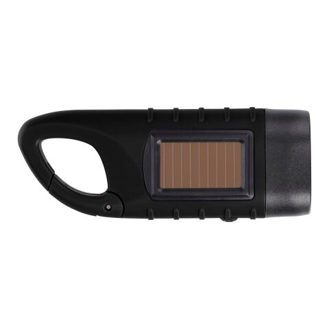 Lampe torche solaire Kano | Recyclée noir