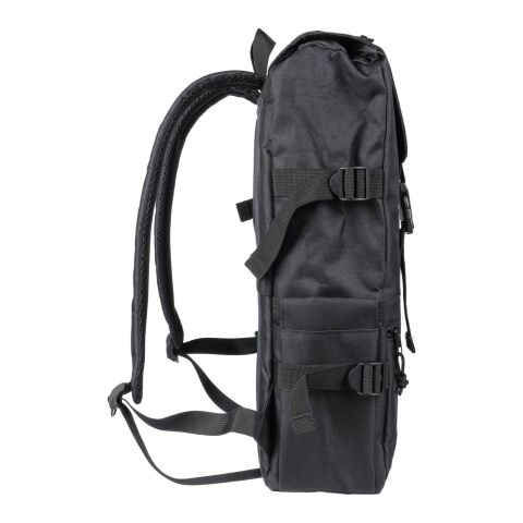 Sac à dos Vayo | Recyclé | Ordinateur portable 15" | 11 l noir