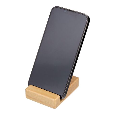 Support téléphone Nyla | Bois recyclé marron