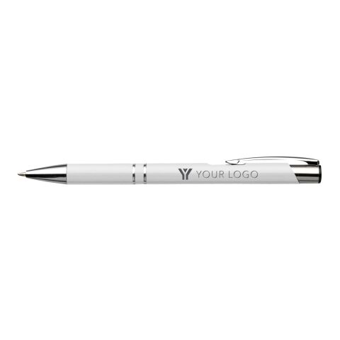 Stylo bille en aluminium gris