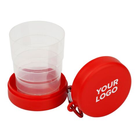 Gobelet pliable en plastique noir