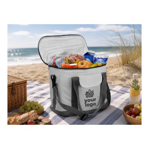 Sac isotherme en polyester blanc