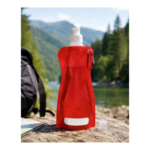 Gourde pliable en PP - 400 ml bleu