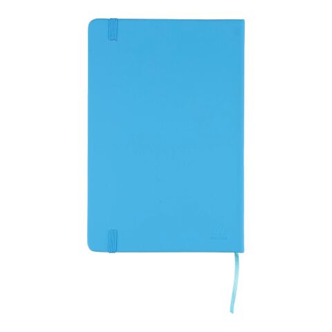 Carnet A5 avec couverture en rPET PU Eamon rouge