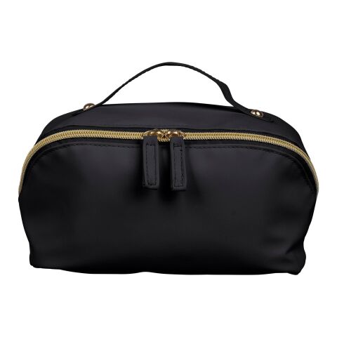Trousse de toilette en PU recyclé Alon noir