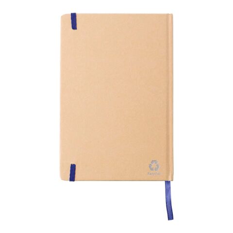 Carnet A5 en carton recyclé Gianni bleu