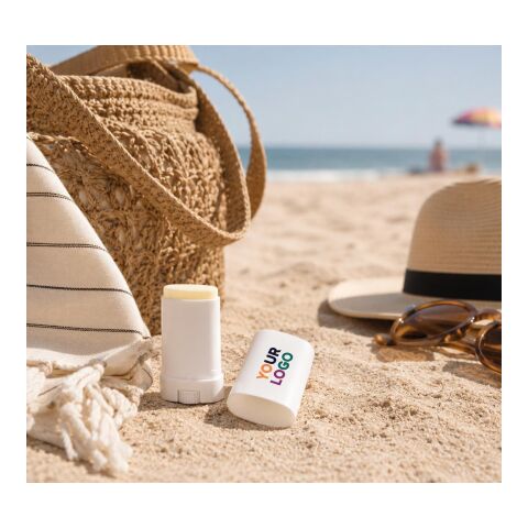 Crème solaire indice SPF 30. orange