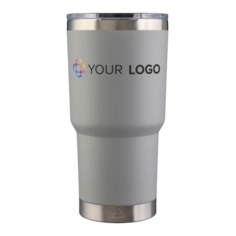 Mug isotherme en acier inoxydable recyclé Arnold bleu