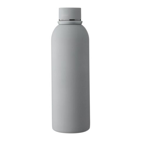Botella termo de acero inox. reciclado (500 ml) Sena gris