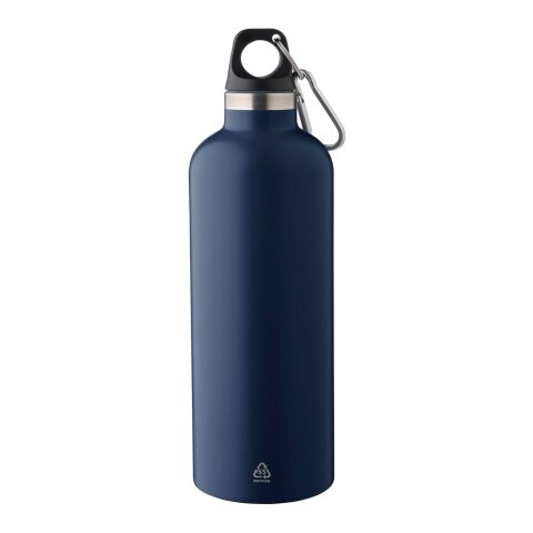 Gourde double paroi de 500 ml en acier inoxydable recyclé Lysandra bleu