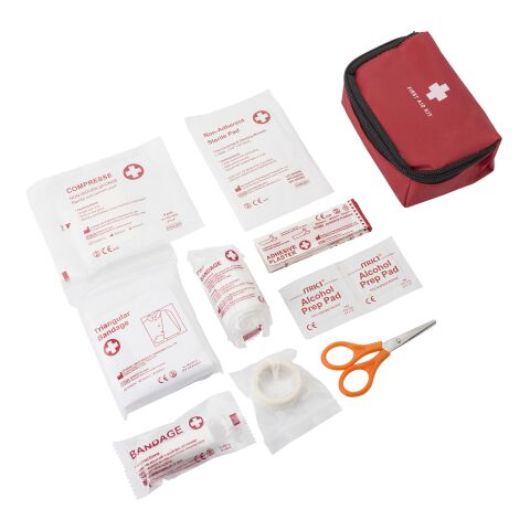 Kit de premiers secours rouge | sans marquage | non disponible | non disponible