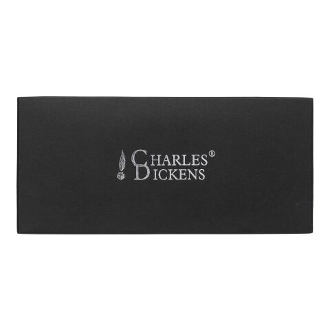 Parure stylos Charles Dickens® gris | sans marquage | non disponible | non disponible