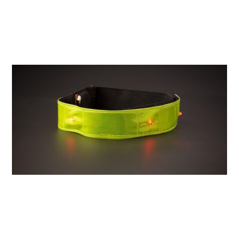 Bracelet fluorescent avec LEDs. jaune | sans marquage | non disponible | non disponible