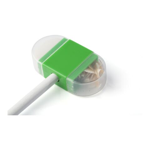 Taille-crayon équipé d&#039;une gomme blanc | sans marquage | non disponible | non disponible