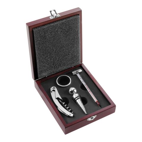 Set à vin 4 pièces en métal marron | sans marquage | non disponible | non disponible