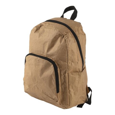 Sac à dos isotherme en papier laminé marron | sans marquage | non disponible | non disponible