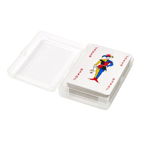 Jeu de 54 cartes rouge | sans marquage | non disponible | non disponible