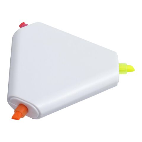 Surligneur triangulaire blanc | sans marquage | non disponible | non disponible