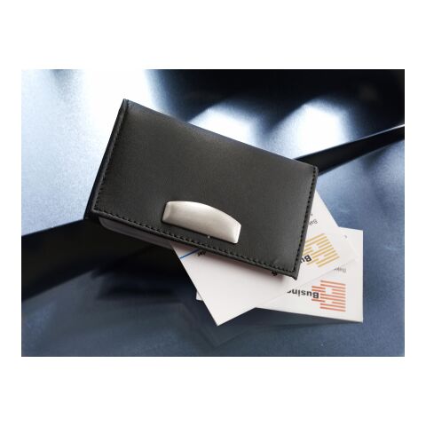Etui porte-cartes en cuir noir | sans marquage | non disponible | non disponible