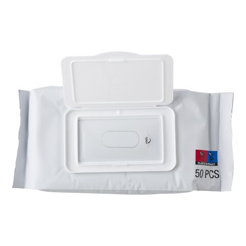 Set de 50 lingettes désinfectantes blanc | sans marquage | non disponible | non disponible