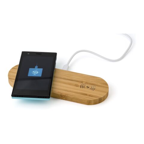Chargeur à induction double marron clair | sans marquage | non disponible | non disponible