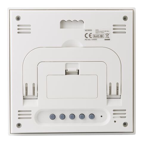 Station météo en bambou multi-fonction marron clair | sans marquage | non disponible | non disponible