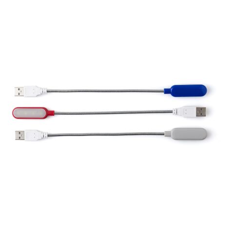 Liseuse USB en ABS et métal rouge | sans marquage | non disponible | non disponible