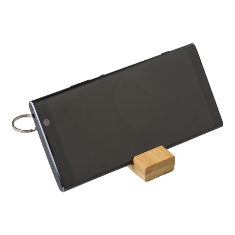 Support de téléphone en bambou marron clair | sans marquage | non disponible | non disponible