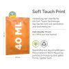 40 ml Bain Récréatif Pin-Cèdre" (sachet) - Soft Touch Print Blanc | sans marquage