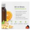 60 ml Shot Vitaminé "Orange-Gingembre" sans marquage