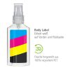 Spray de 50 ml - Désinfectant pour les main - Body Label Transparent | sans marquage