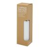 Bouteille Hulan de 540 ml en acier inoxydable avec cuivre et isolation par le vide avec couvercle en bambou Standard | Blanc | sans marquage | non disponible | non disponible