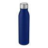 Bouteille de sport Harper 700 ml en acier inoxydable avec boucle métallique Standard | Bleu minéral | sans marquage | non disponible | non disponible