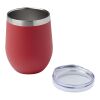 Gobelet isotherme Corzo 350 ml en cuivre inoxydable recyclé certifié RCS Standard | Rouge | sans marquage | non disponible | non disponible