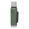Bouteille Stanley&nbsp;Classic de 1&nbsp;000&nbsp;ml Standard | Vert forêt | sans marquage | non disponible | non disponible