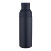 Bouteille d’eau Illuminate de 650&nbsp;ml en acier inoxydable recyclé à double paroi RCS avec couvercle 3&nbsp;pièces Standard | Marine | sans marquage | non disponible | non disponible