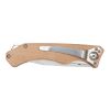 Couteau de poche en bois Dave avec clip de ceinture Standard | Bois | sans marquage | non disponible | non disponible