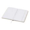 Carnet A6 Reed uni recyclé à couverture rigide Standard | Blanc | sans marquage | non disponible | non disponible